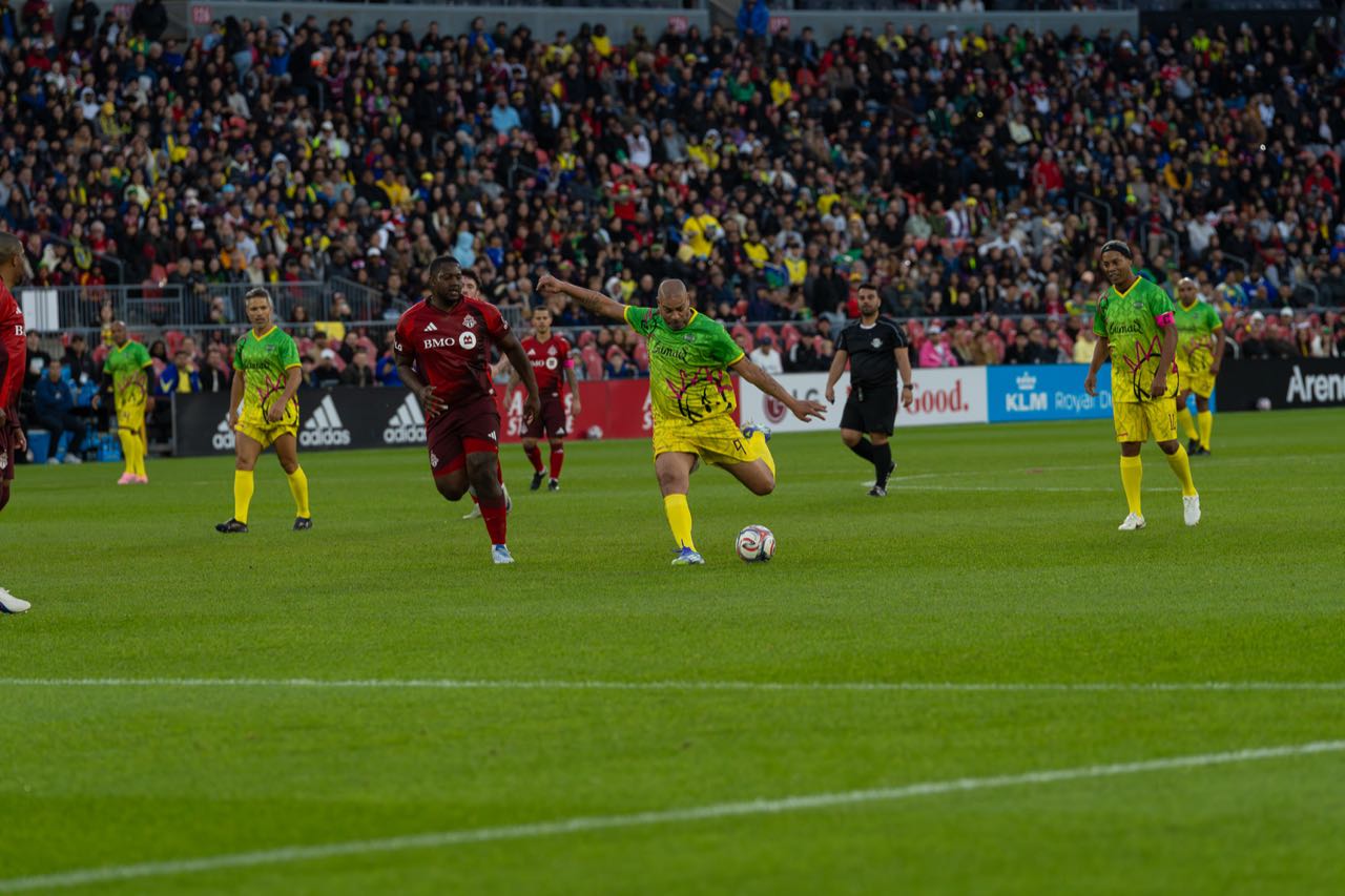 Ronaldinho at BMO Field