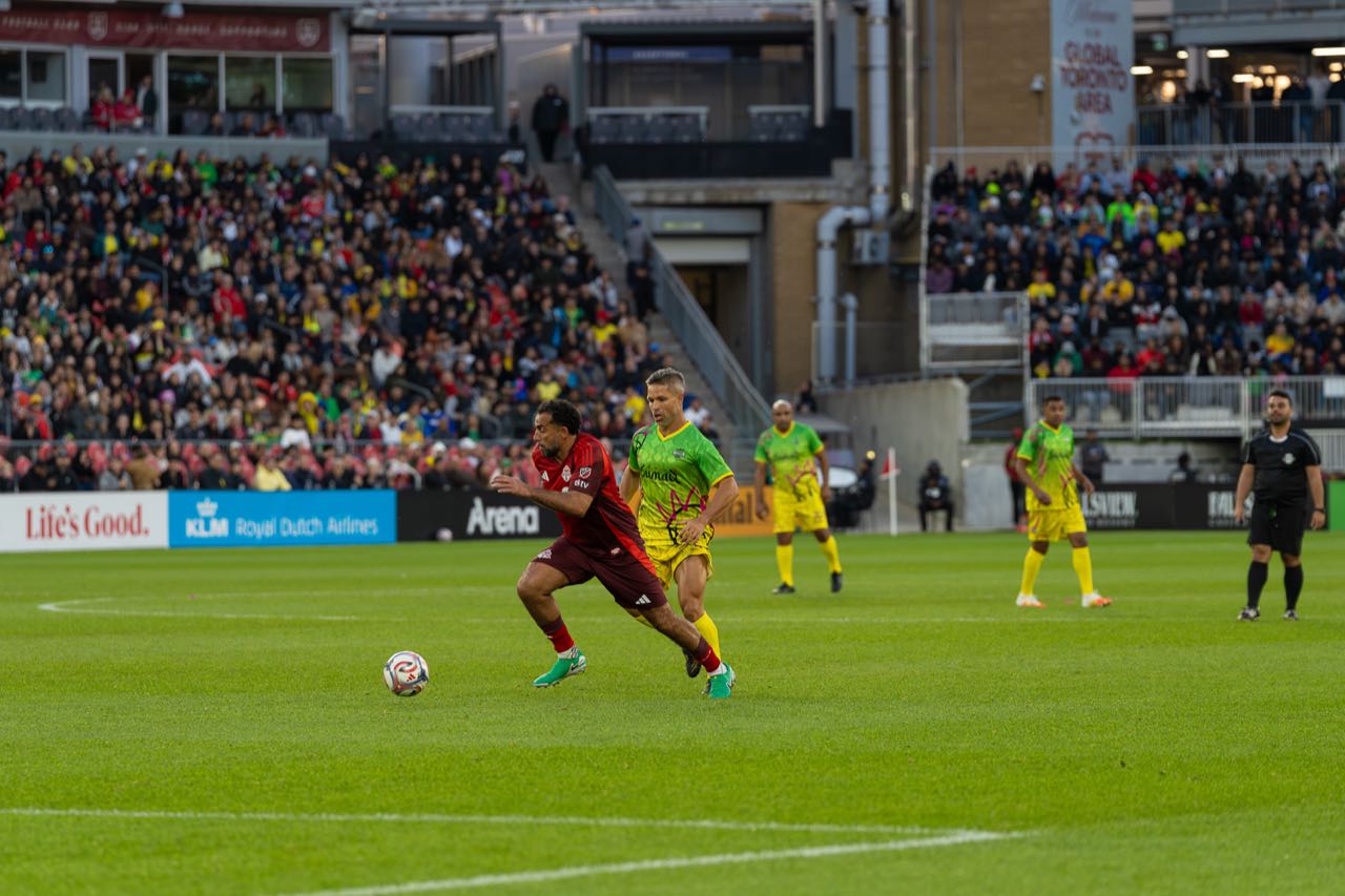 Ronaldinho at BMO Field